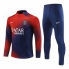 Paris Saint-Germain Trainings Sweatshirt Pak Quarter-zip 2023-24 Rode - Heren